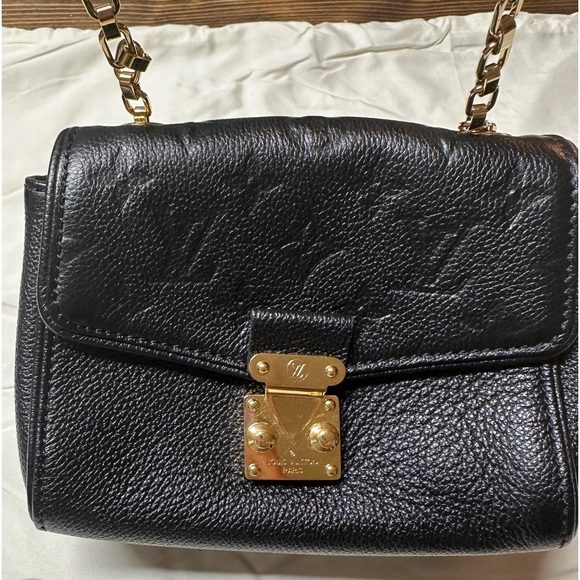 Louis Vuitton Black Monogram Empriente Leather St. Germaine bag with chain - Picture 2 of 8